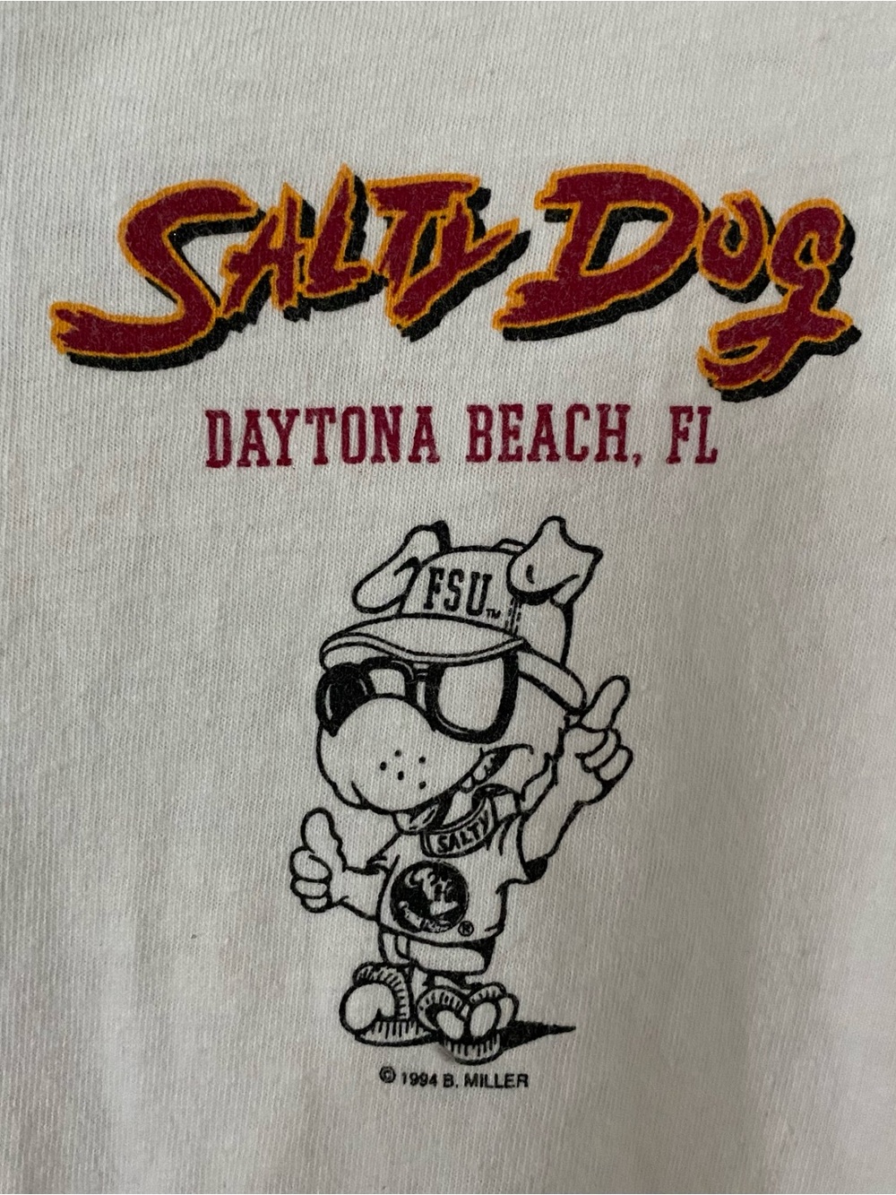Hanes 90s Vintage - Salty Dog Daytona Beach FSU